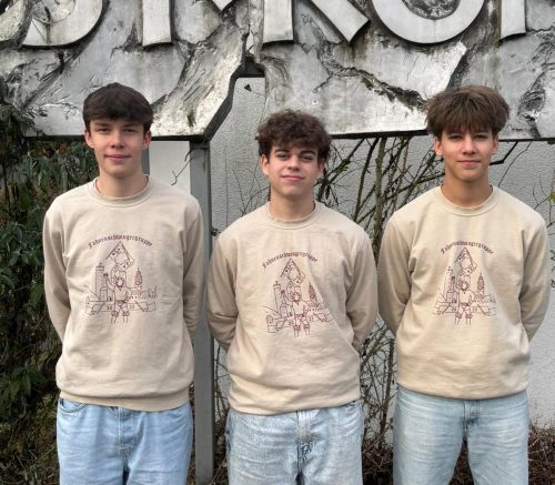 Stellvertreter: v.l.n.r Niklas Alber, Erik Zitlau, Elron Assfalg